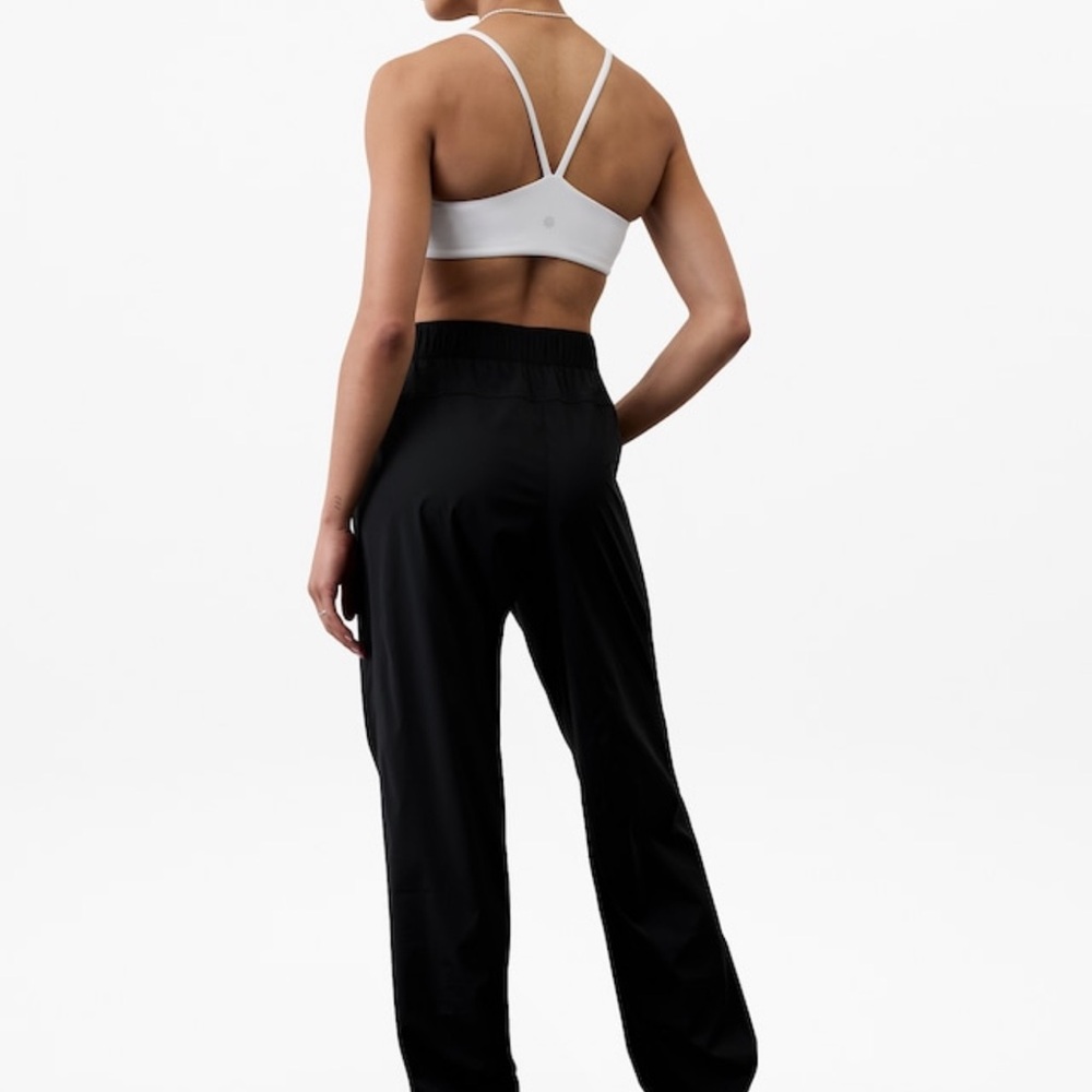 Athleta Black Track Joggers - Picture 2 of 7